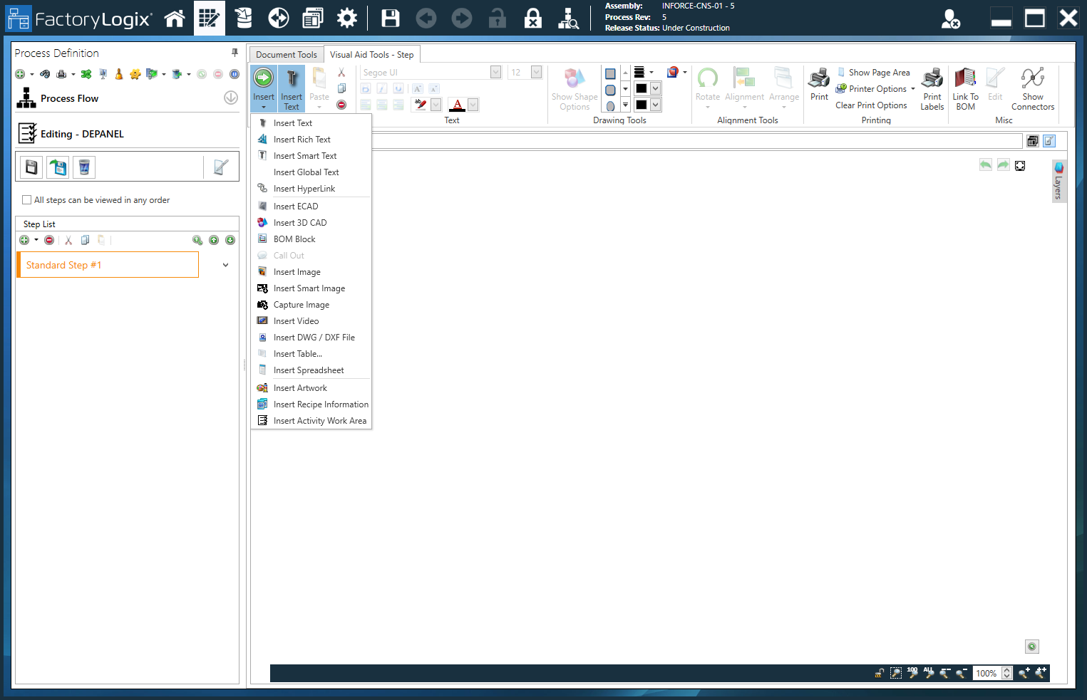 Insert Smart Image command