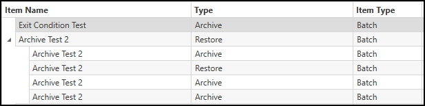 Search results window