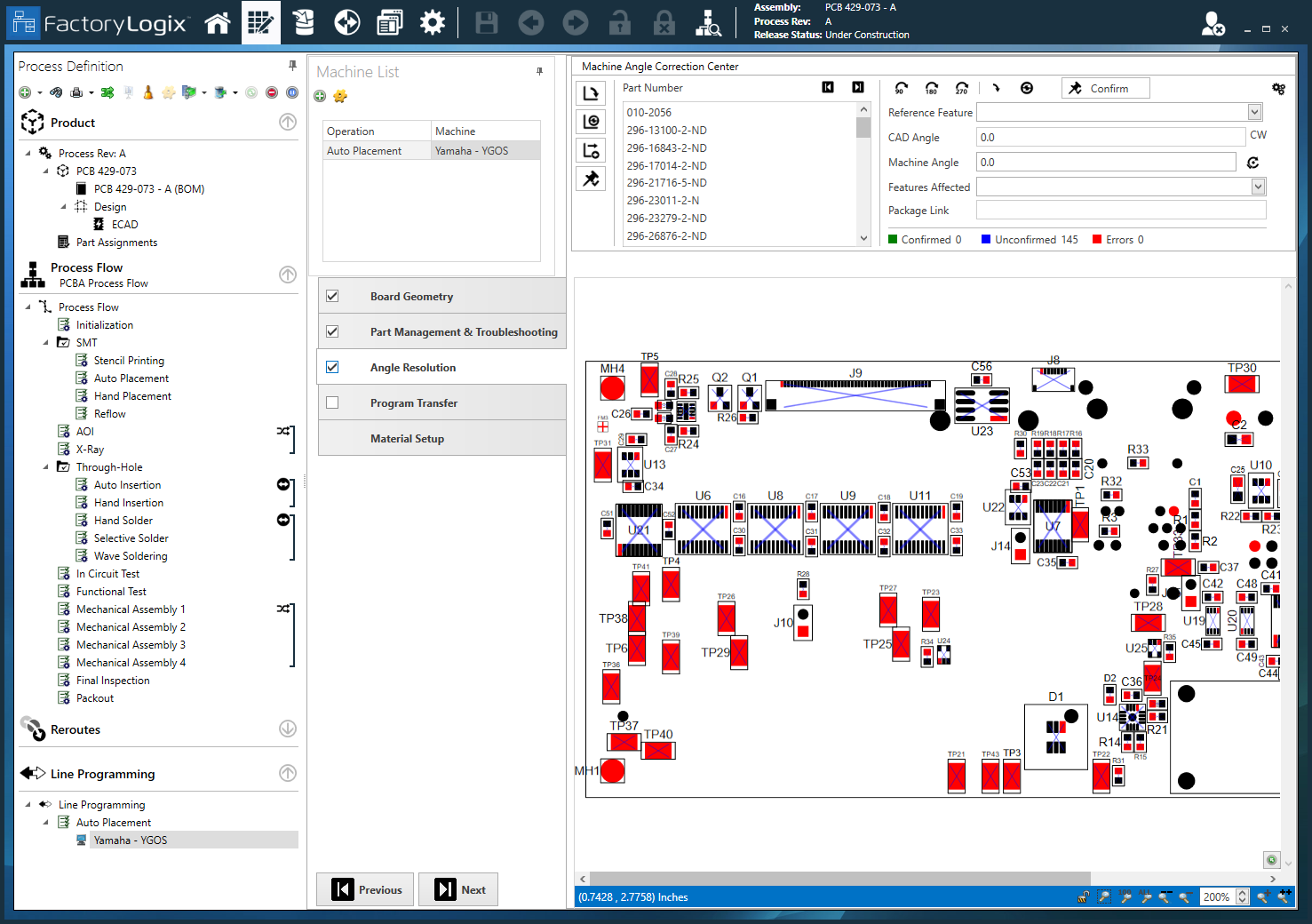 Yamaha Angle Correction