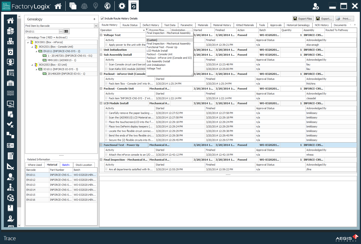 Hover over the pushpin icon then select Custom from the menu
