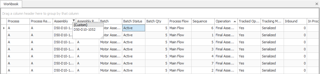 Custom AutoFilter menu
