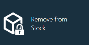 Remove from Stock button