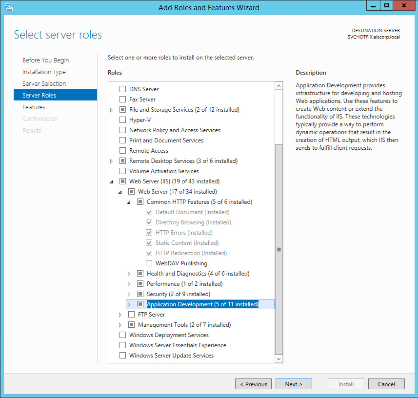 Select Management Tools