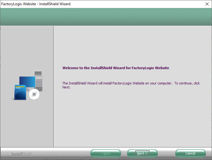 Installer Welcome page