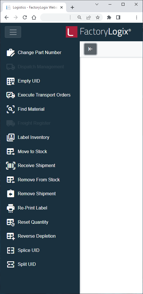 Logistics main functions