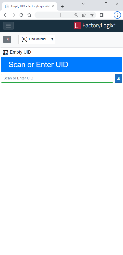 Empty UID function