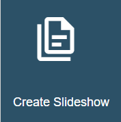Create Slideshow button