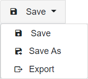 Save menu commands