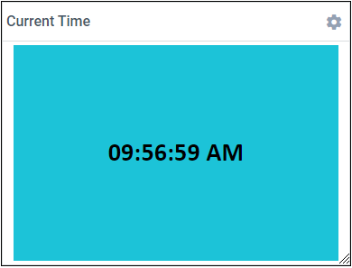 Current Time metric