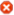 Stopped service Red icon