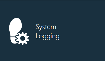 System Logging button