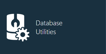 Database Utilities button