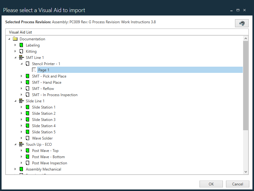 Import Visual Aid from v7