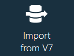 Import From V7 button in NPI