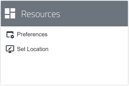 Resources area
