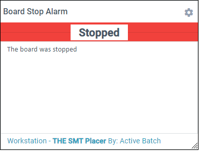 Board Stop alarm metric