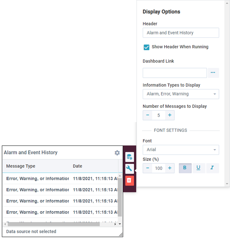 Display Options