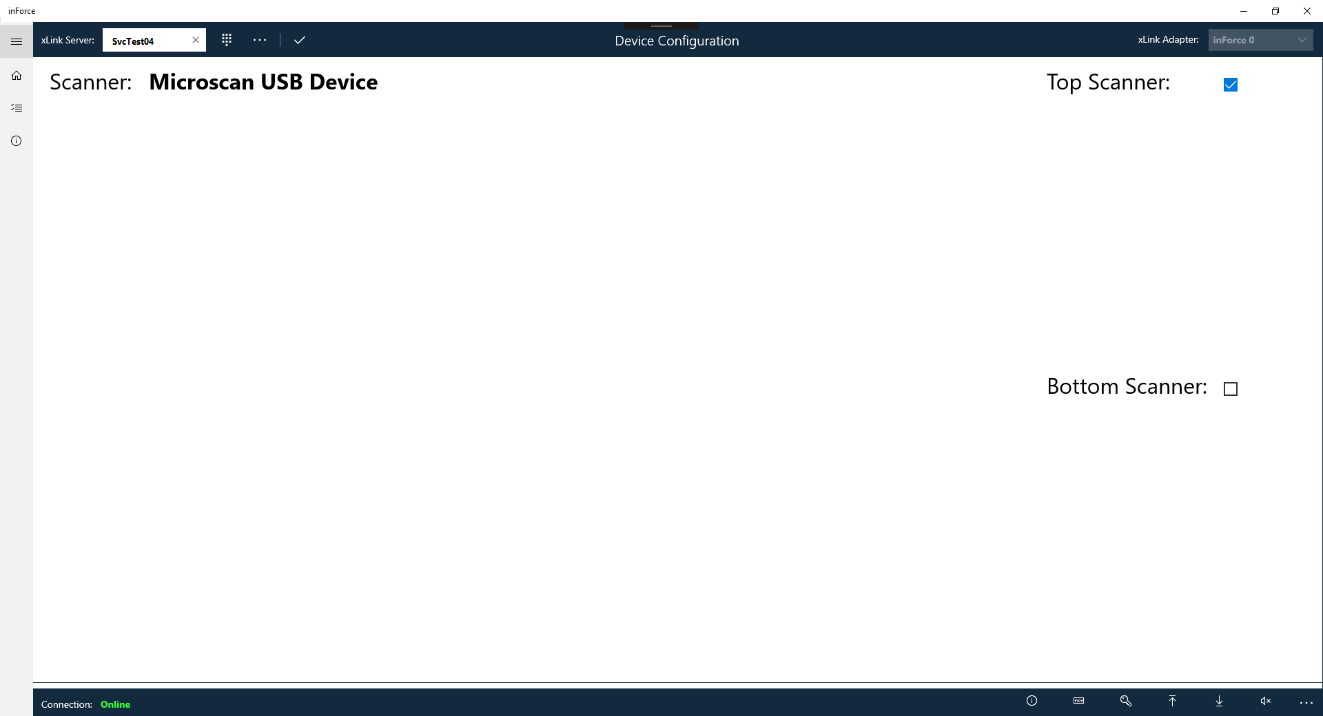 Enter the name or IP address of the default xLink Server