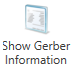 Show Gerber Information button
