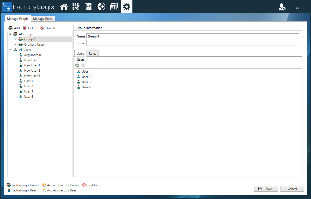 Create a user group