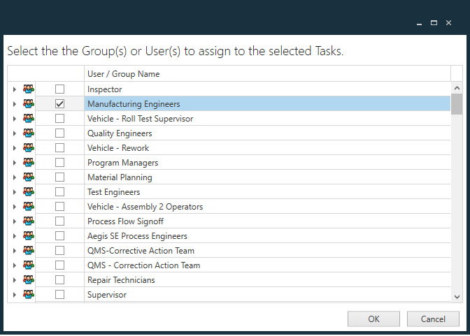 Assign Task to Group
