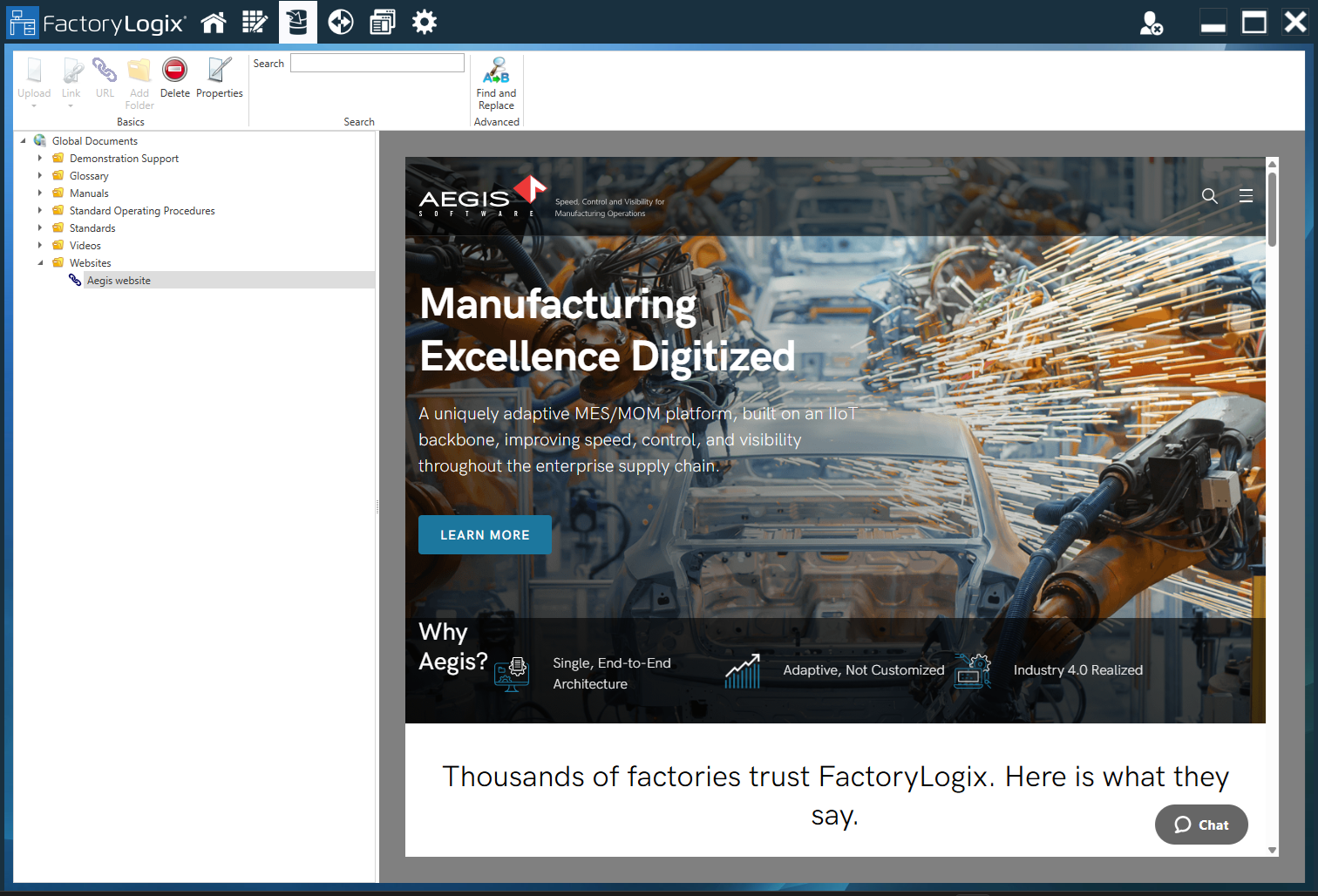 Document Library add URL