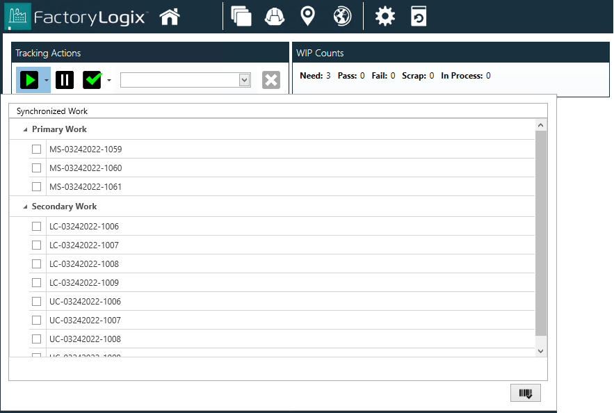 Primary and Secondary Work