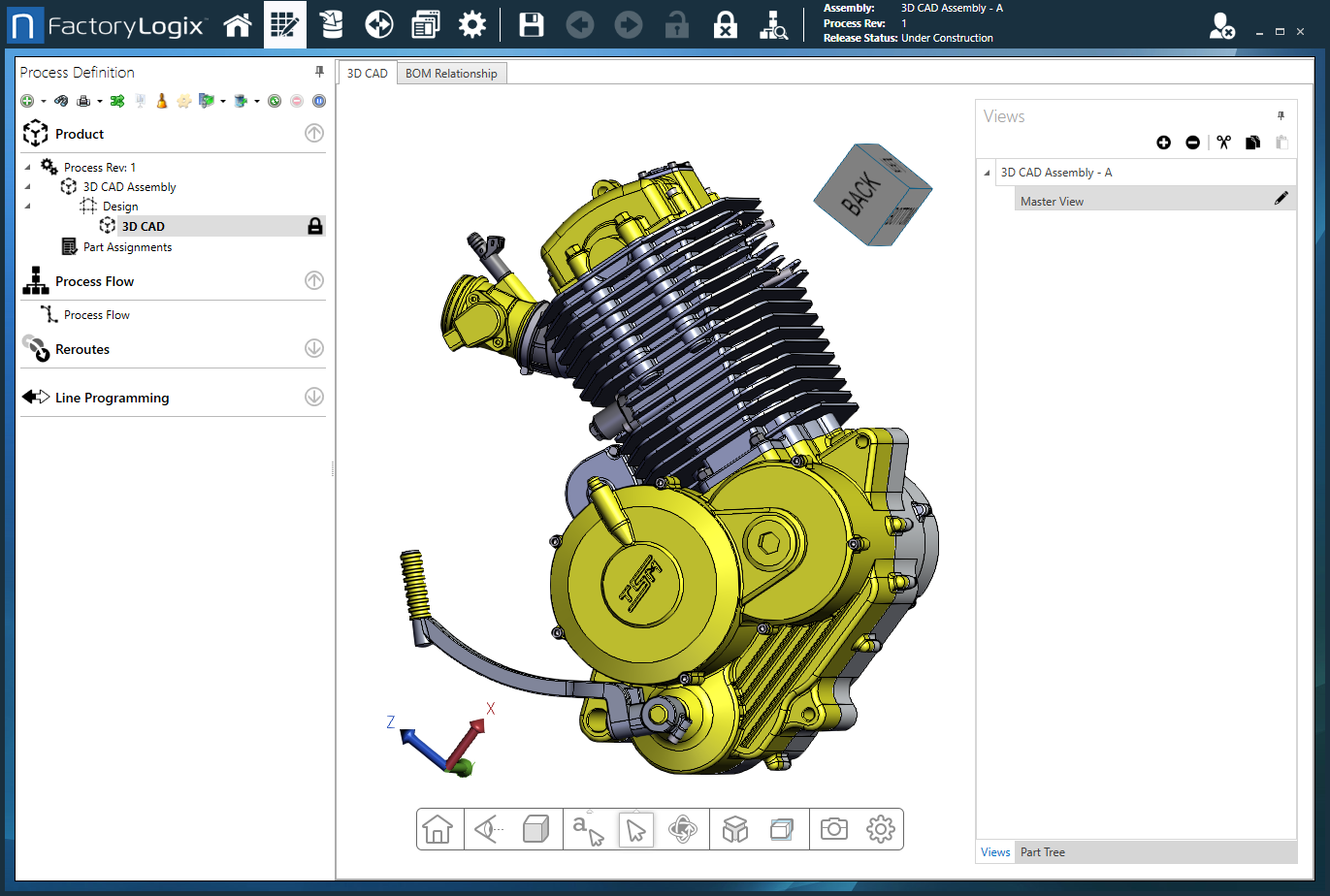 Set Color command applied