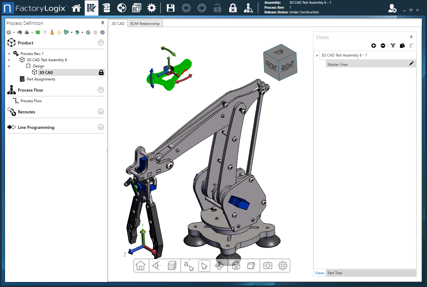 Part Separated From Assembly