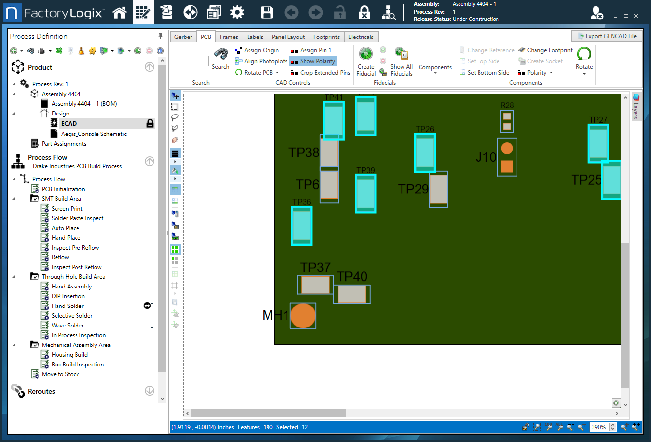 Zoom toolbar for ECAD