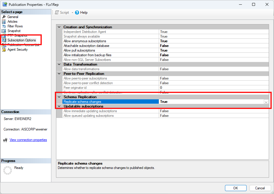 Select Subscription Options