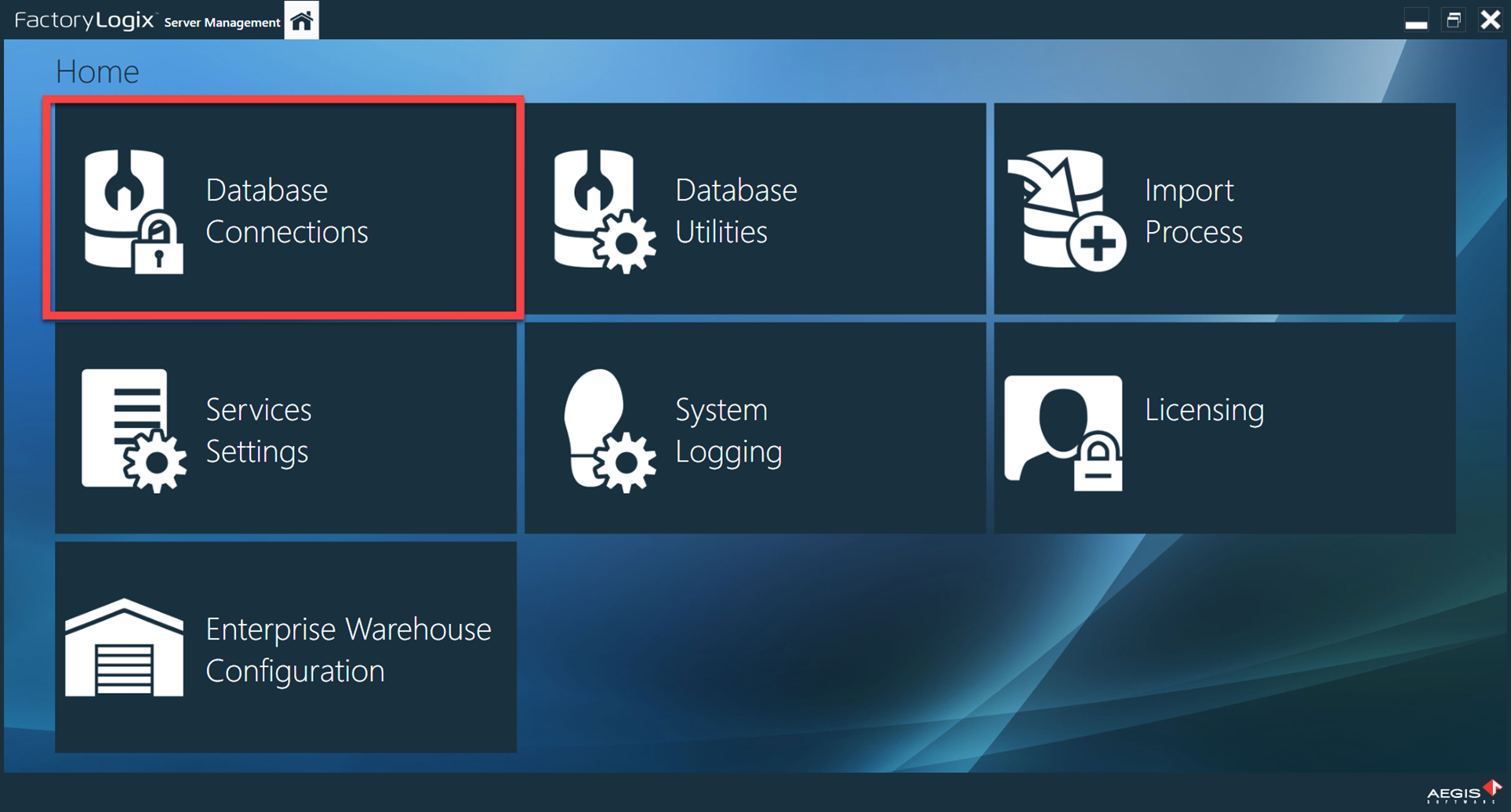 Select Database Connections