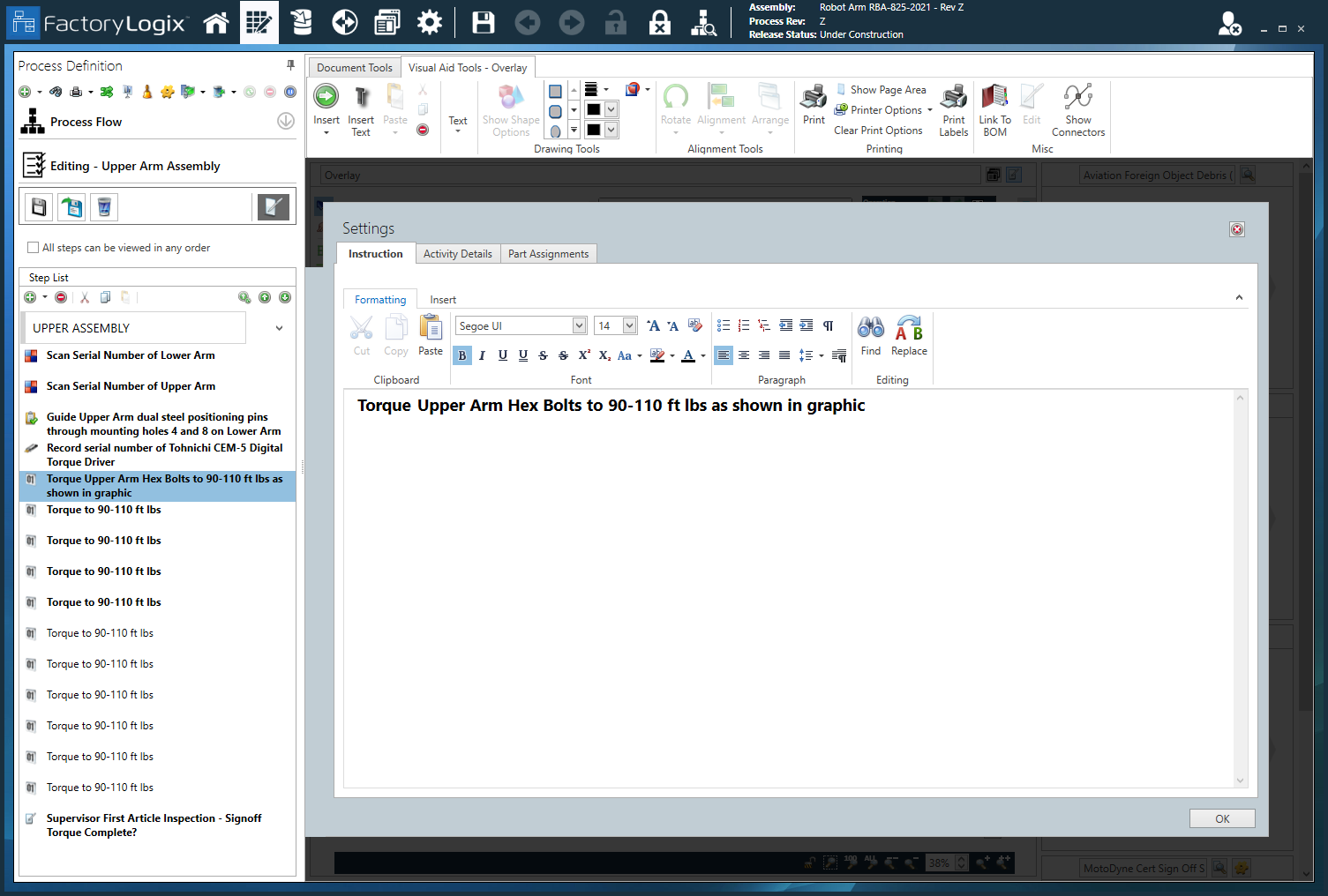 Collect a Number activity - Instruction tab