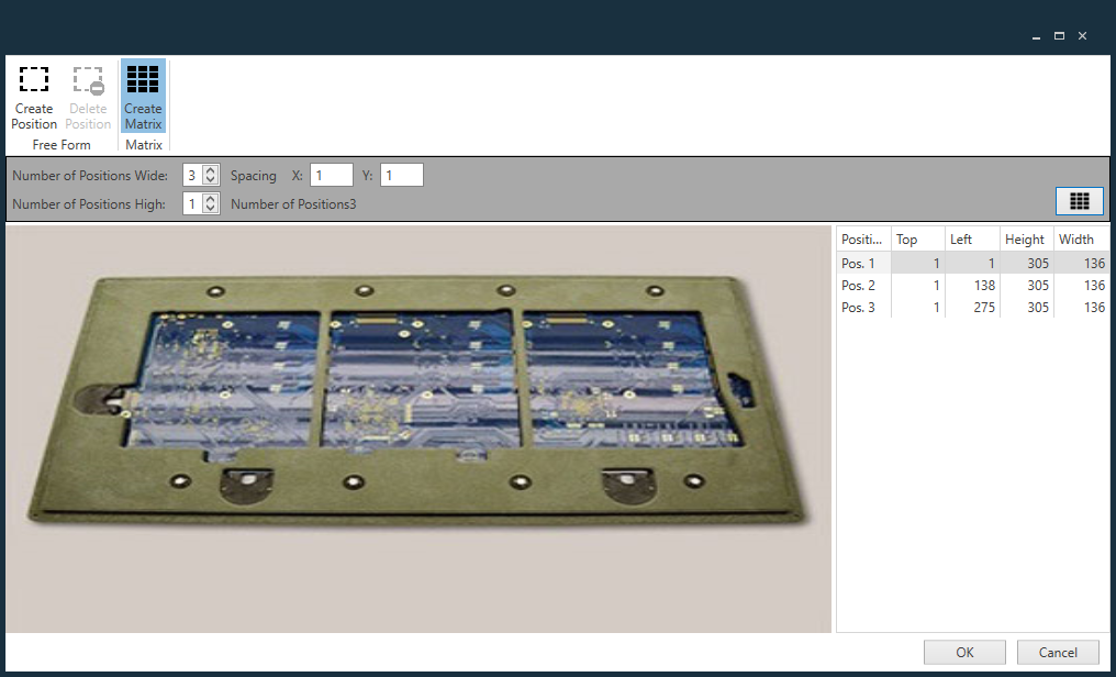 Create Matrix selections
