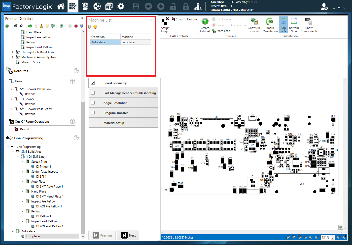 Europlacer - Edit Properties